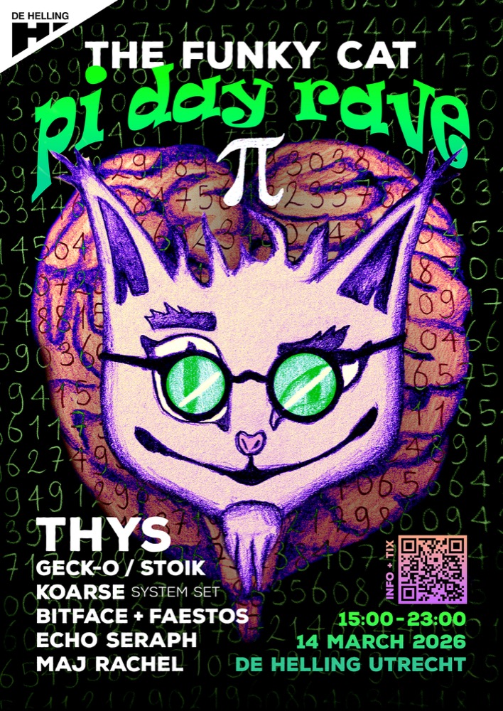 Pi Day Rave poster
