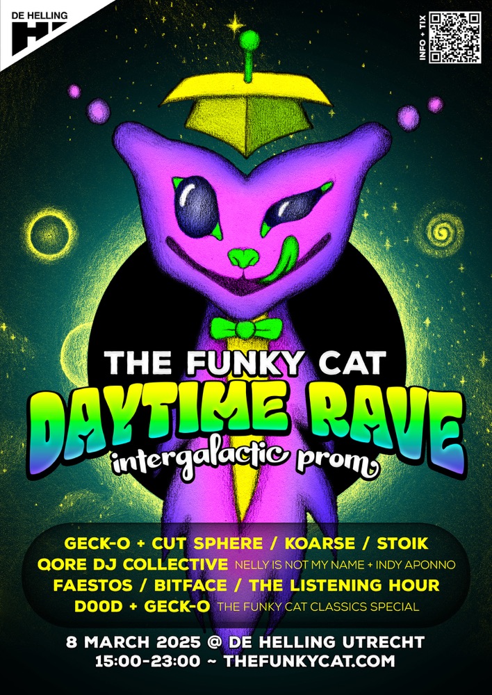 Daytime Rave Intergalactic Prom poster
